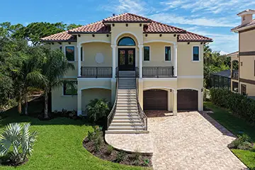 Front View - Ocean Hamock Luxury Home by Stoughton and Duran